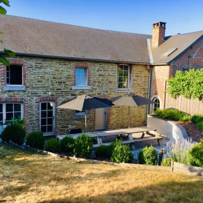 Fermette de Somme-Leuze | Gîte Ardenne | Jardin